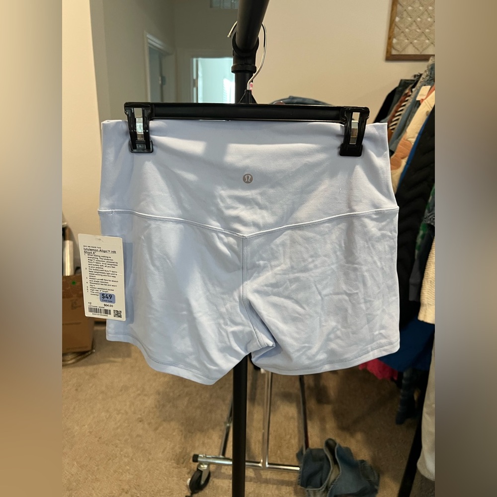 Lululemon lululemon Align™ High-Rise Short 4", Sz 12 NWT - Picture 7 of 8